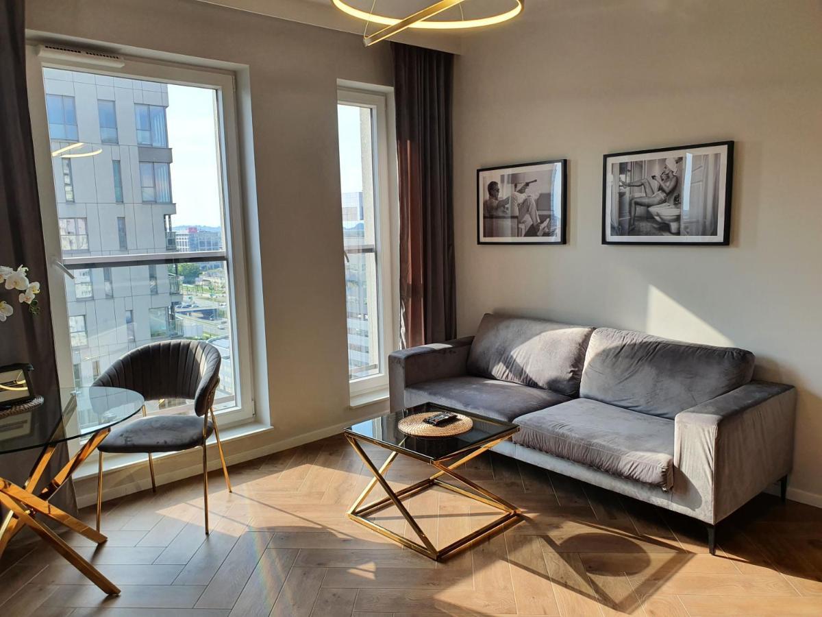 15 Pietro Sokolska 30 Towers Apartments - New- Lux- Parking- Sauna- Gym- And Good View From 15Th Floor Катовице Екстериор снимка