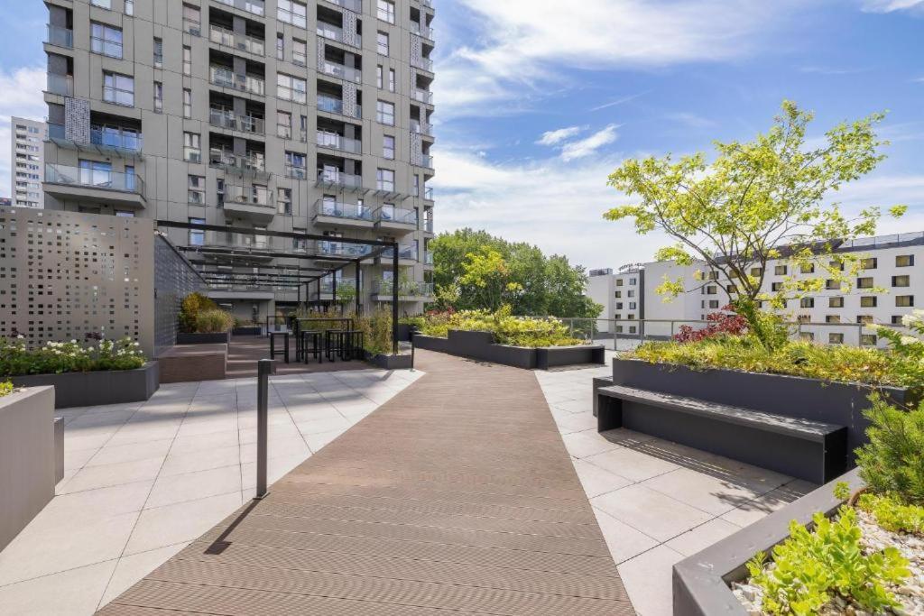 15 Pietro Sokolska 30 Towers Apartments - New- Lux- Parking- Sauna- Gym- And Good View From 15Th Floor Катовице Екстериор снимка